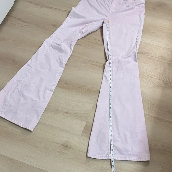 We The Free flare pants cotton bohemian chic Soft Pink Apparel - Picture 5 of 16